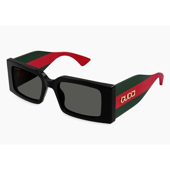 Gucci Pop Web GG1860S rectangular sunglasses NEW - Picture 1 of 10